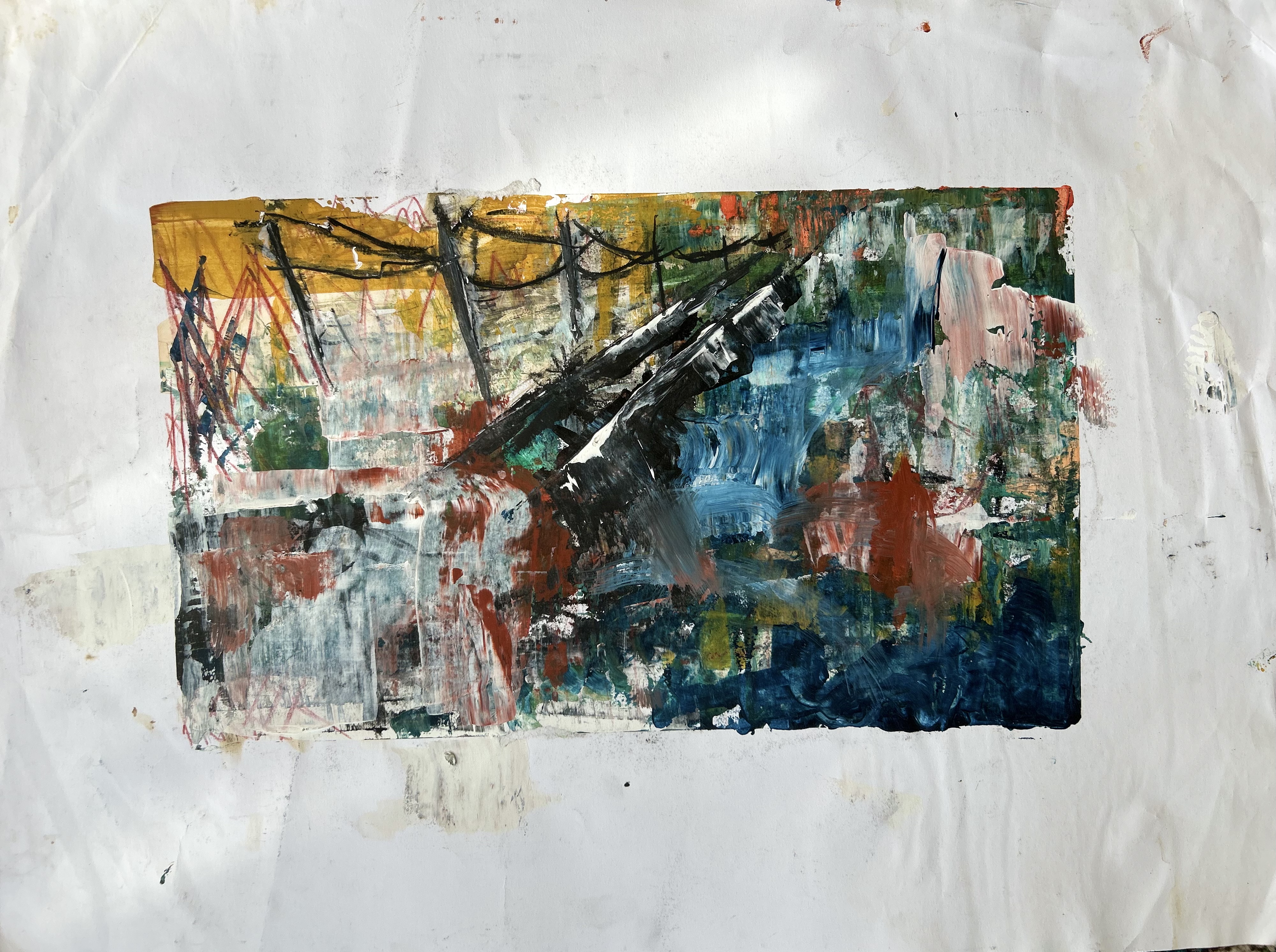 Landscape #11 painting