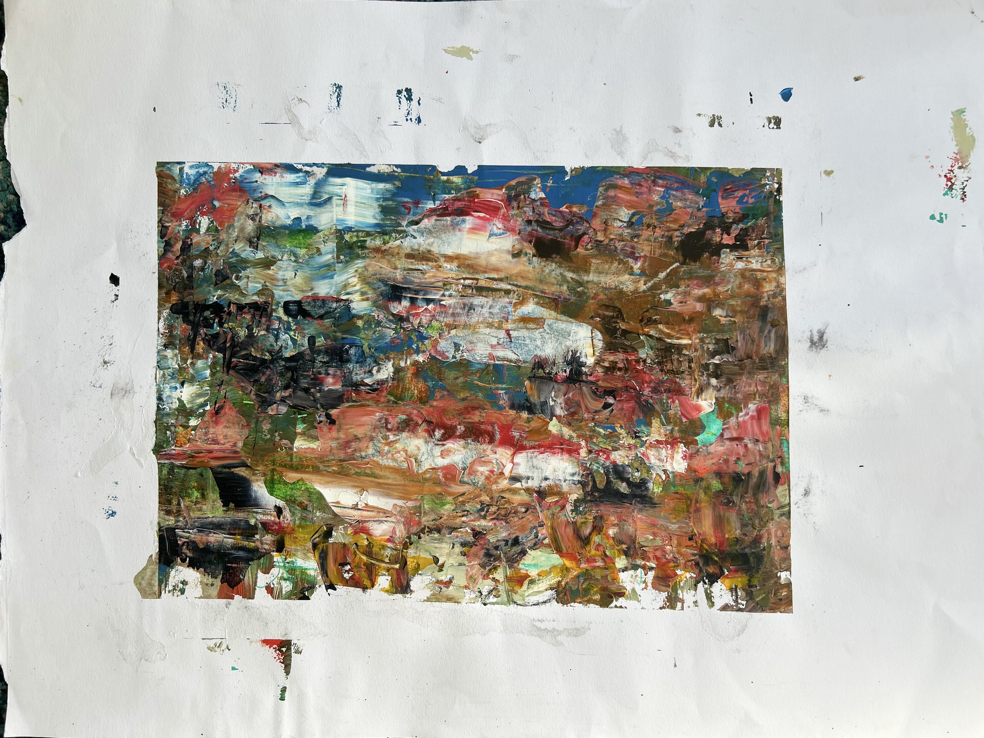 Landscape #7 painting