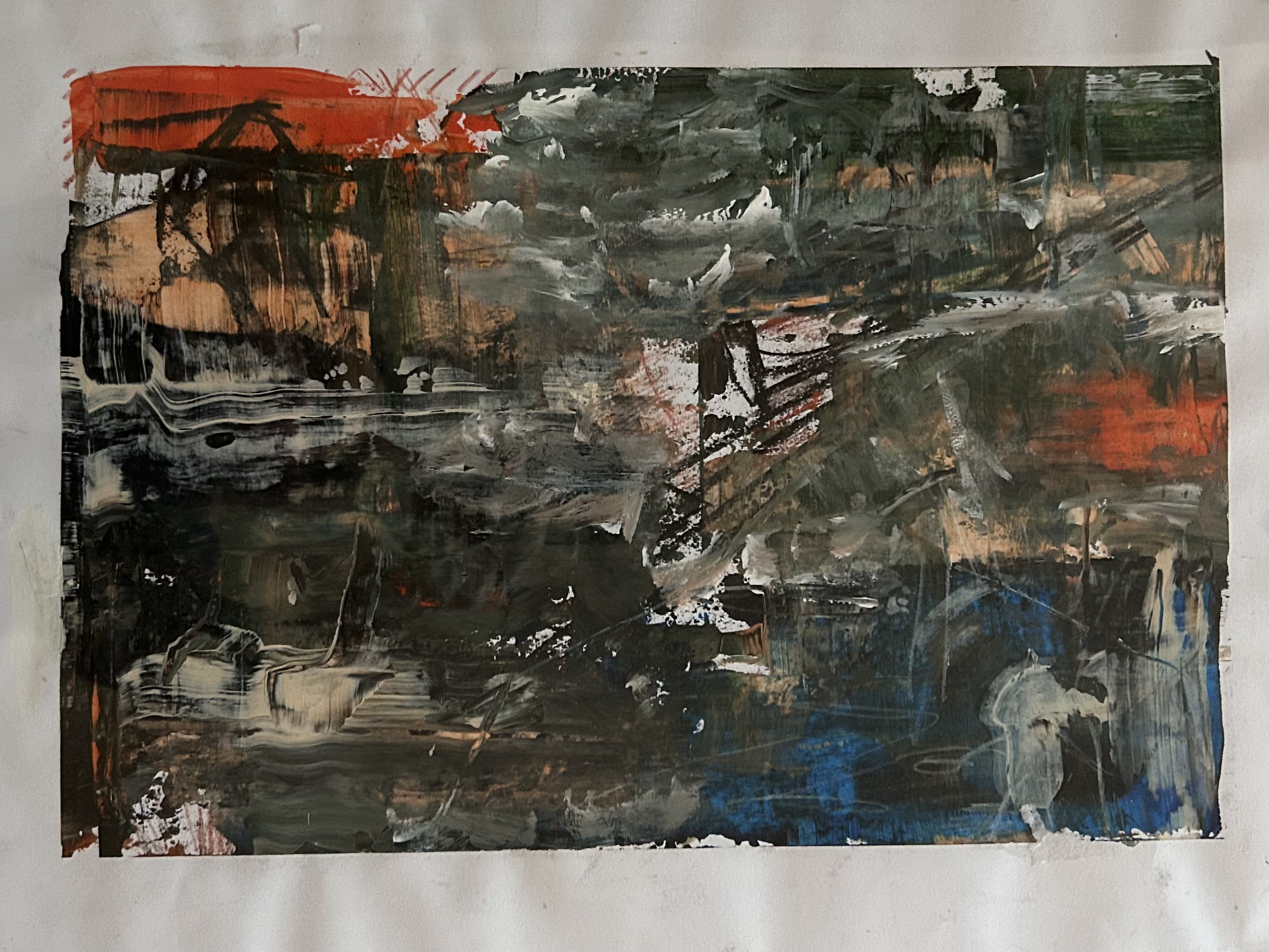 Landscape #9 painting